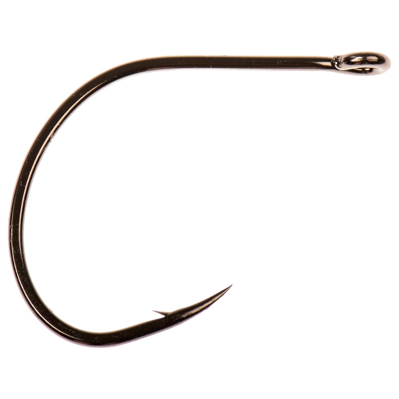 Ahrex Xo774 Universal Curved #2/0 Fly Tying Hooks Black Nickel Hook For Baitfish, Scuds, And Game Changers